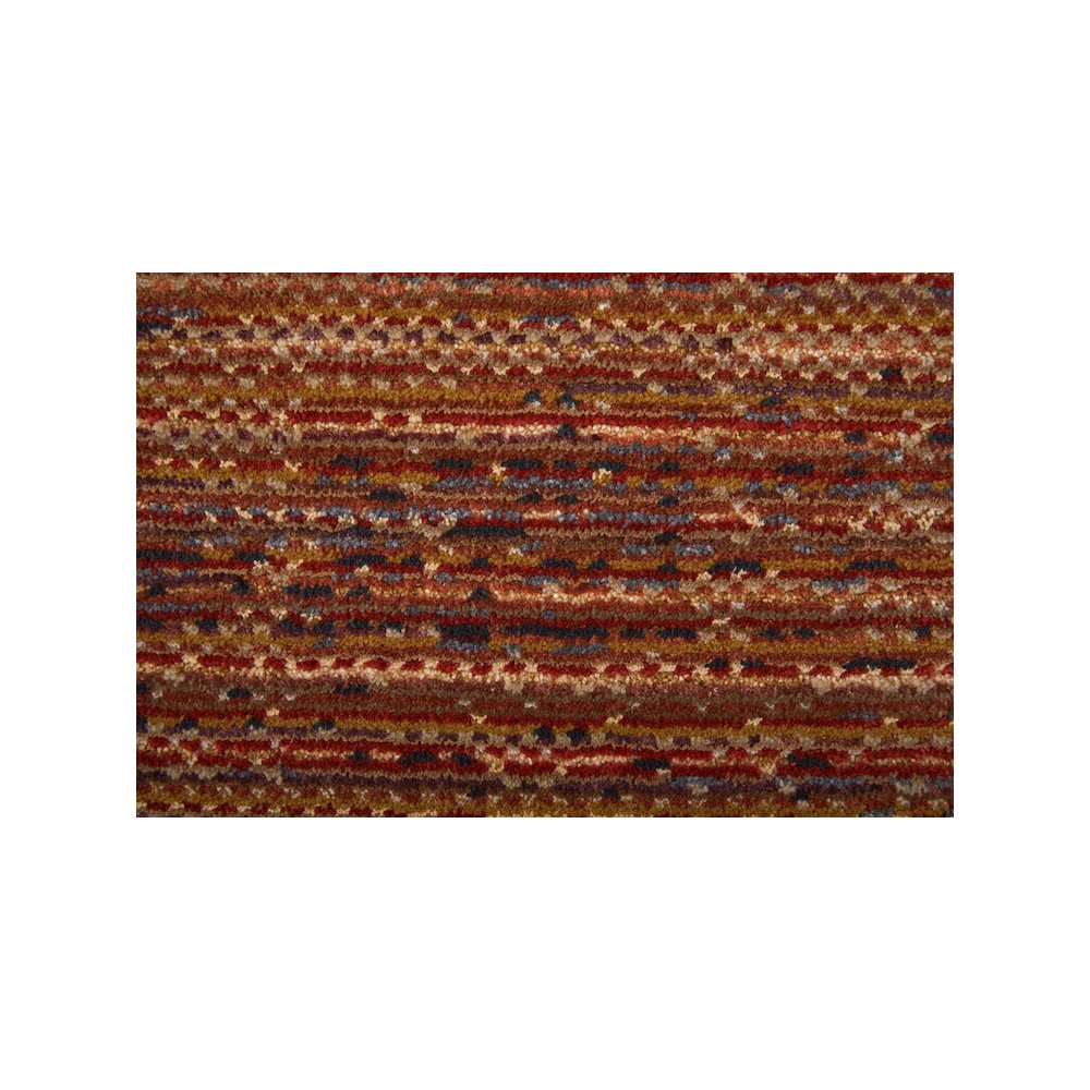 Deja Modern Solid, Brown/Red/Tan, 7'-10" x 10'-3" Area Rug. Picture 5