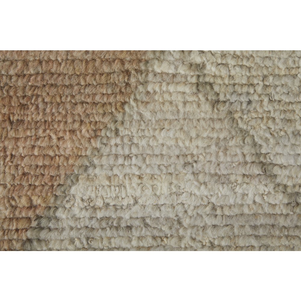 Kasbah Transitional Moroccan, Tan/Orange/Gray, 5'-6" x 8'-6" Area Rug. Picture 5