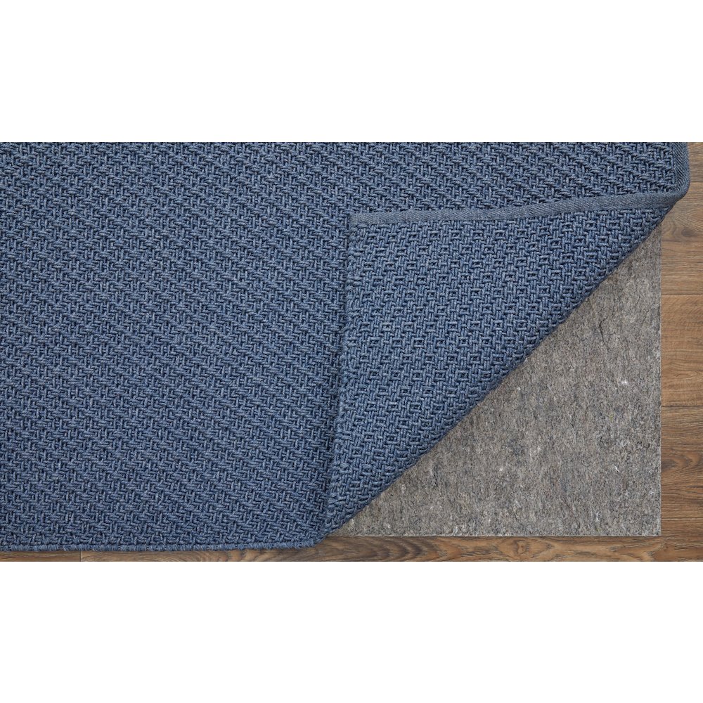 Tito Modern Solid, Blue, 10' x 14' Area Rug. Picture 3