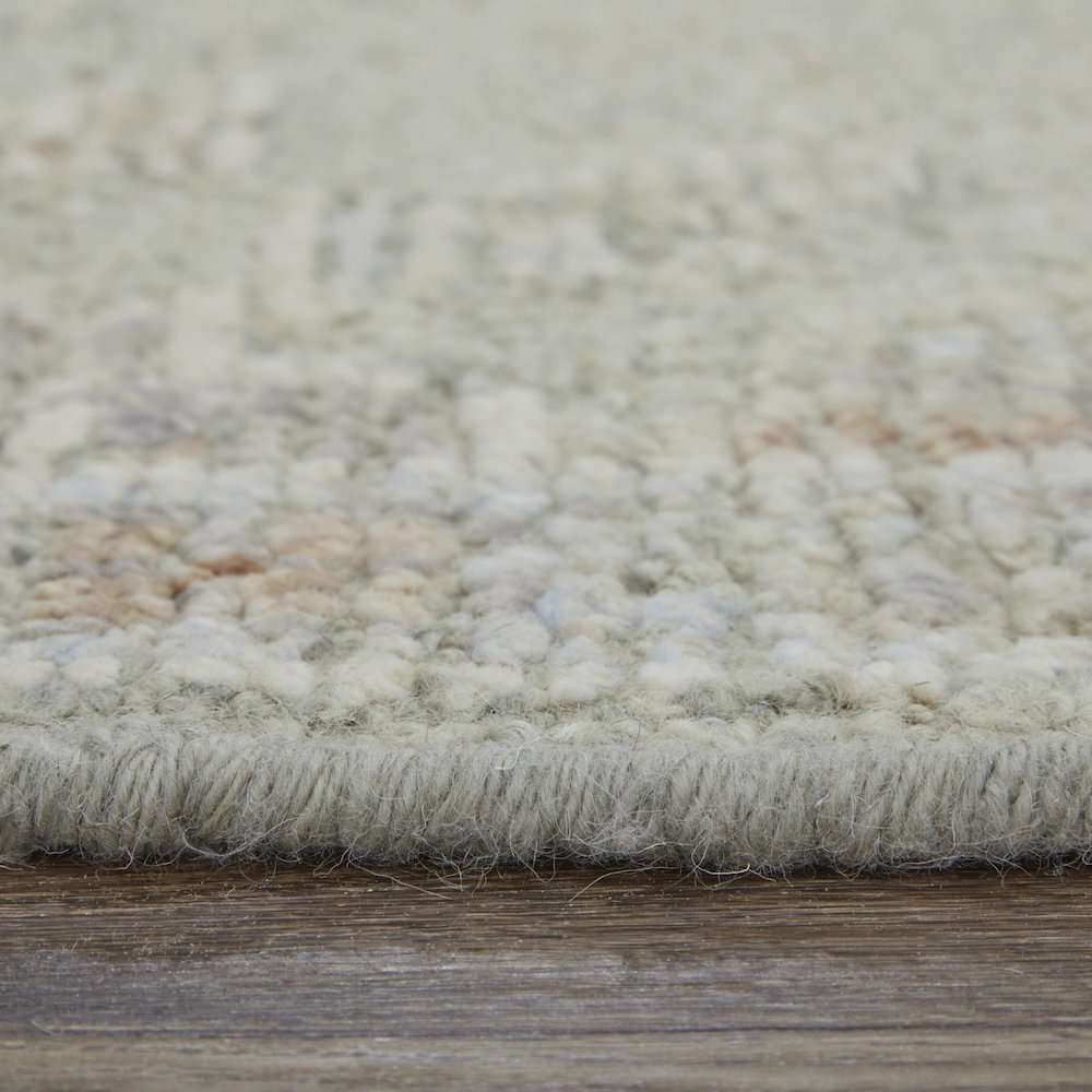 Grafton Transitional Floral & Botanical, Gray/Green/Blue, 5'-6" x 8'-6" Area Rug. Picture 8