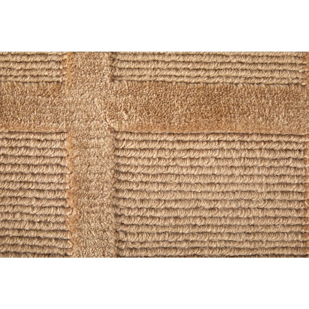 Channels Modern Geometric, Tan, 2' x 3' Accent Rug. Picture 5