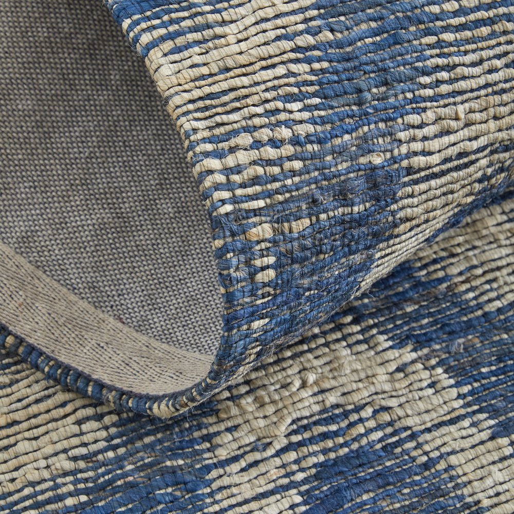 Lilliana Transitional Geometric, Blue/Gray/Tan, 8' x 11' Area Rug. Picture 6