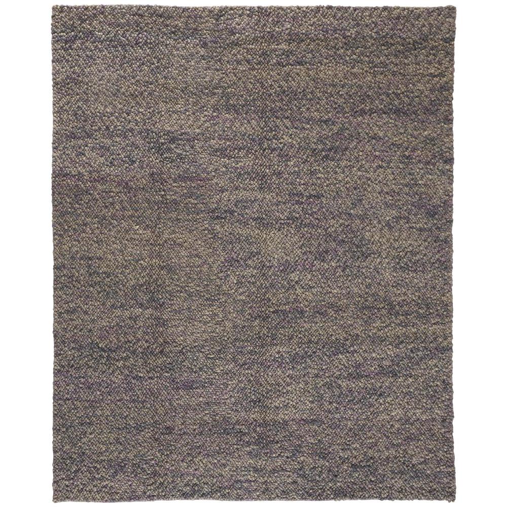 Berkeley Modern Eco Marled Bouclé Rug, Amathyst/Beige, 5ft x 8ft Area Rug, 6790821FPURMLTE10. Picture 2
