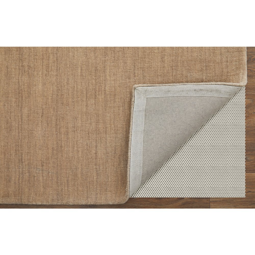 Luna Modern Solid, Tan, 8' x 11' Area Rug. Picture 4