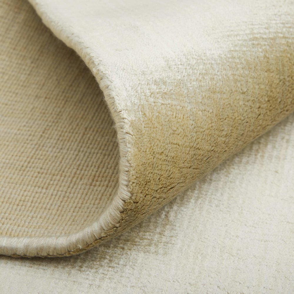 Marlowe Modern Chevron, Tan/Blue, 5'-6" x 8'-6" Area Rug. Picture 7