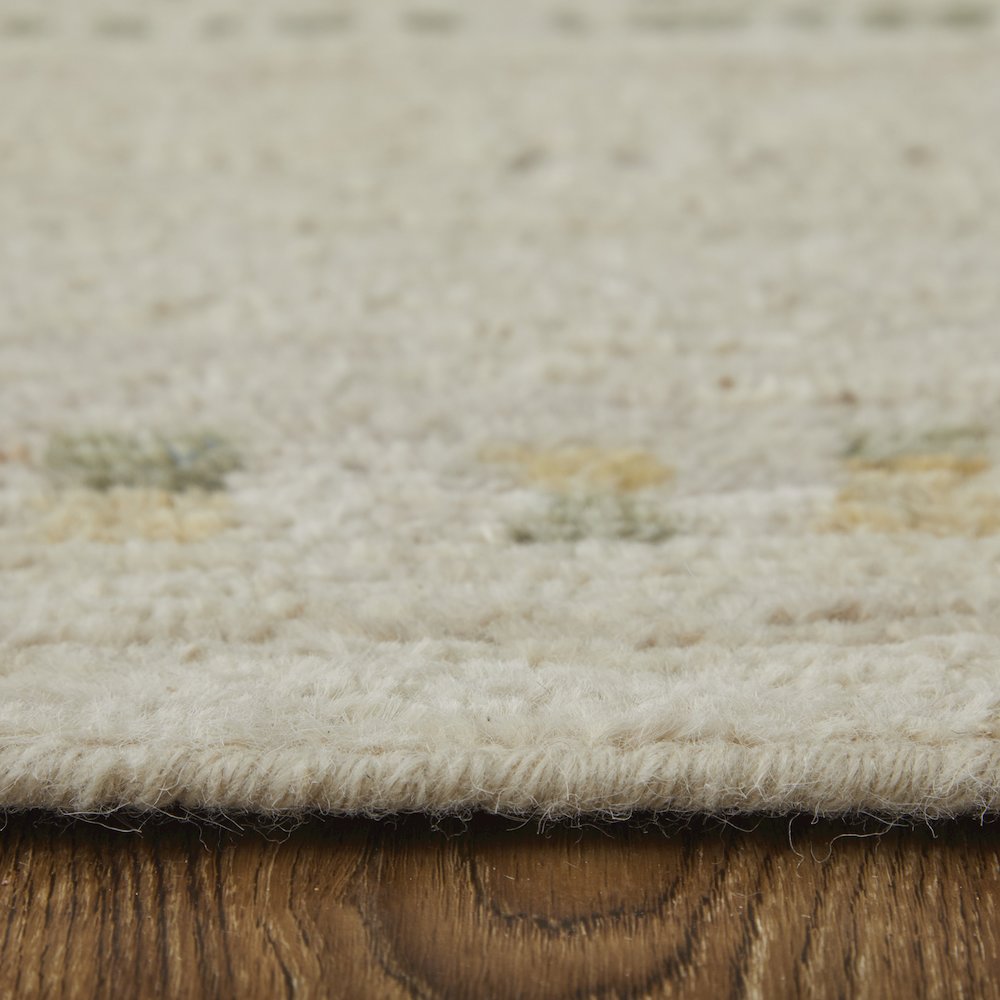 Kasbah Modern Abstract, Tan/Red/Green, 9'-6" x 13'-6" Area Rug. Picture 8