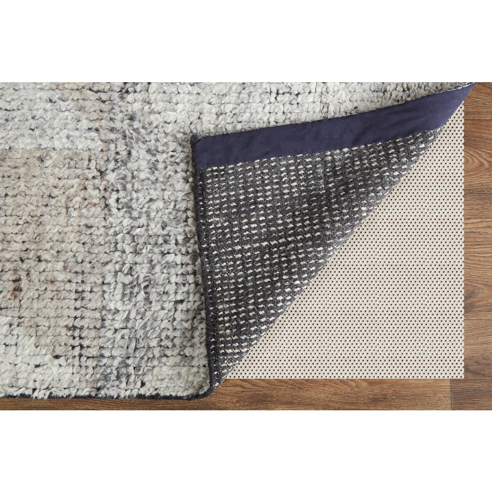 Alford Modern Geometric, Ivory/Gray/Taupe, 3'-6" x 5'-6" Accent Rug. Picture 4