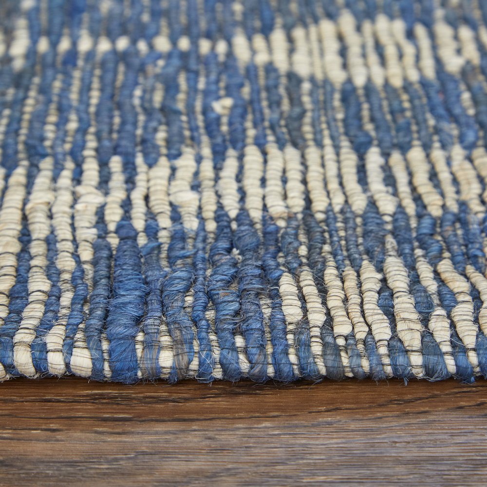 Lilliana Transitional Geometric, Blue/Gray/Tan, 8' x 11' Area Rug. Picture 7