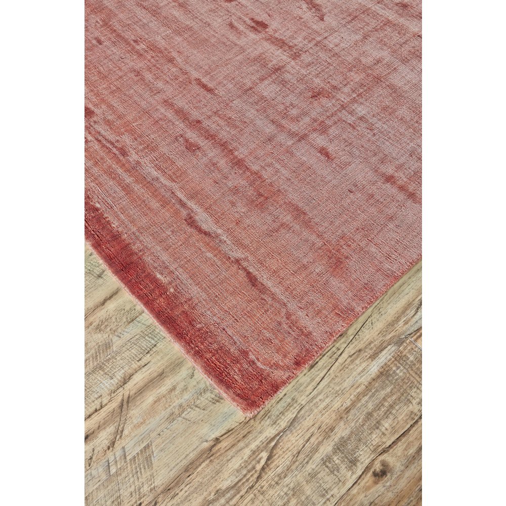Marlowe Modern Chevron, Red/Orange, 7'-9" x 9'-9" Area Rug. Picture 2