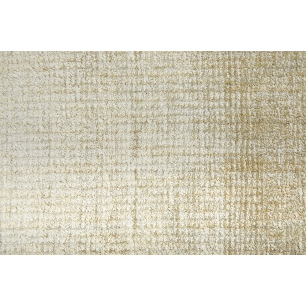 Marlowe Modern Chevron, Tan/Blue, 5'-6" x 8'-6" Area Rug. Picture 6