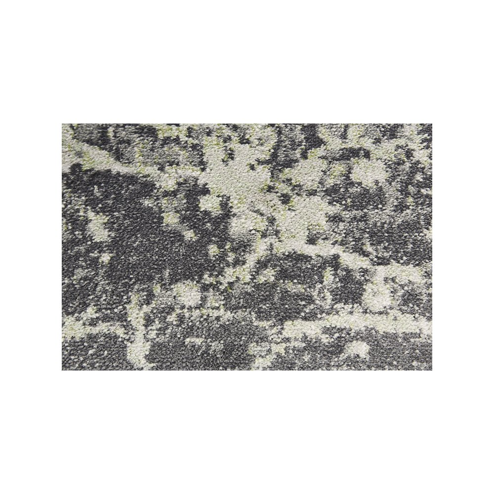 Katari Fluid Print Rug, Gray/Mint Green, 4ft - 3in x 6ft - 3in Accent Rug, 6613379FCASTPEC16. Picture 4