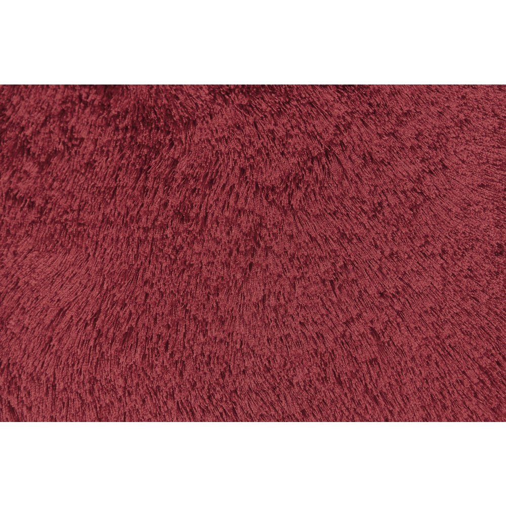 Indochine Modern Solid, Red, 8' x 8' Round Rug. Picture 3