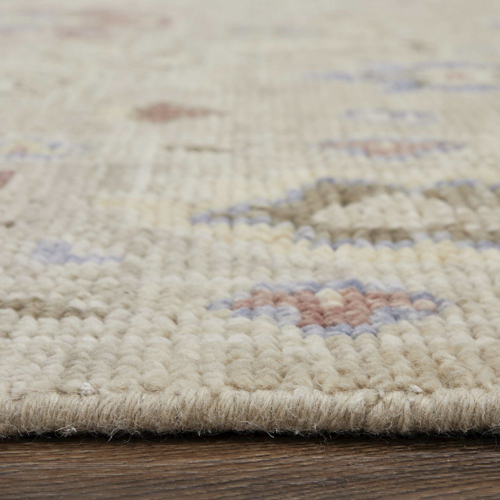 Fillmore Transitional Floral & Botanical, Brown/Tan/Blue, 8' x 10' Area Rug. Picture 8