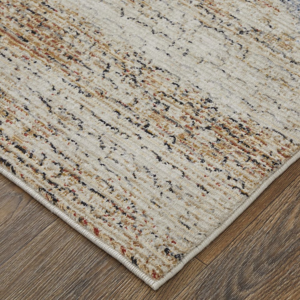 Sonora Modern Abstract, Tan/Blue/Gray, 7'-10" x 10'-3" Area Rug. Picture 2