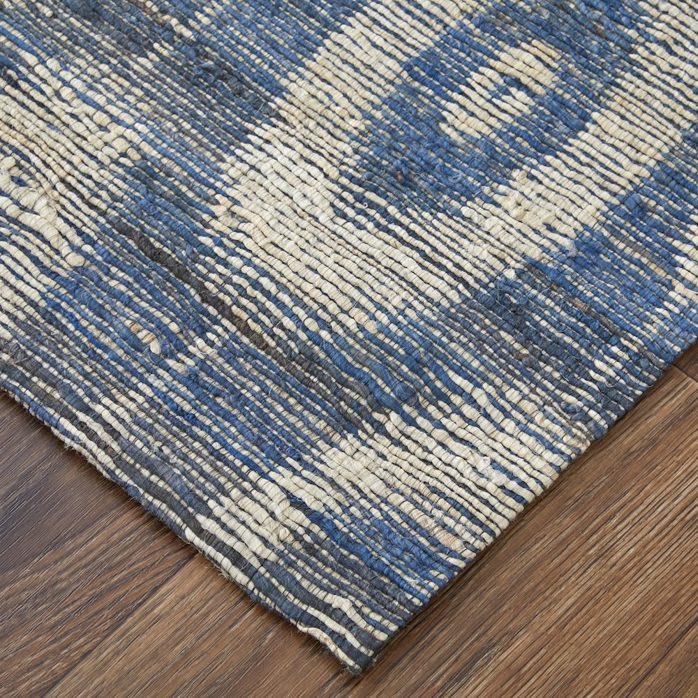 Lilliana Transitional Geometric, Blue/Gray/Tan, 8' x 11' Area Rug. Picture 2