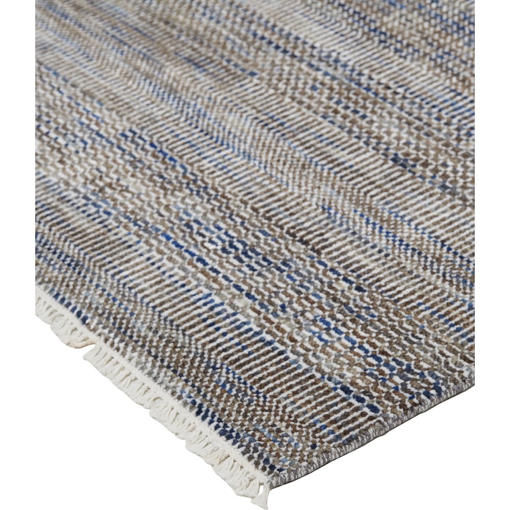 Janson Classic Striped Rug, Dark/Warm Gray, 2ft - 6in x 12ft, Runner, I92I6065DGY000I11. Picture 3