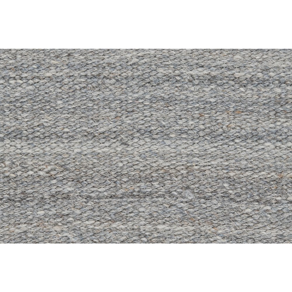 Brady Transitional Stripes, Gray/Blue/Ivory, 9' x 12' Area Rug. Picture 4
