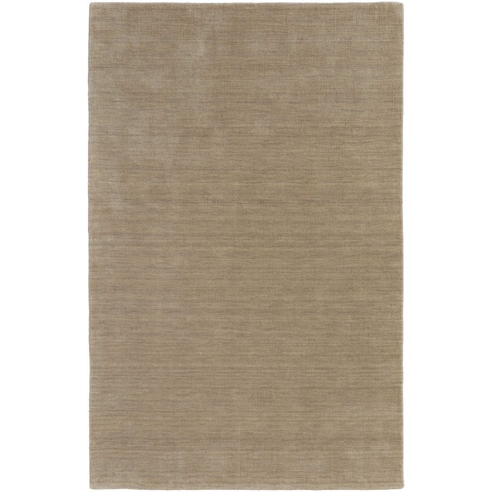 Luna Modern Solid, Tan, 8' x 11' Area Rug. Picture 1