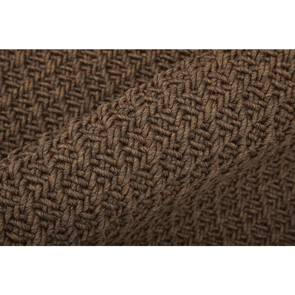 Tito Modern Solid, Brown, 5' x 8' Area Rug. Picture 5