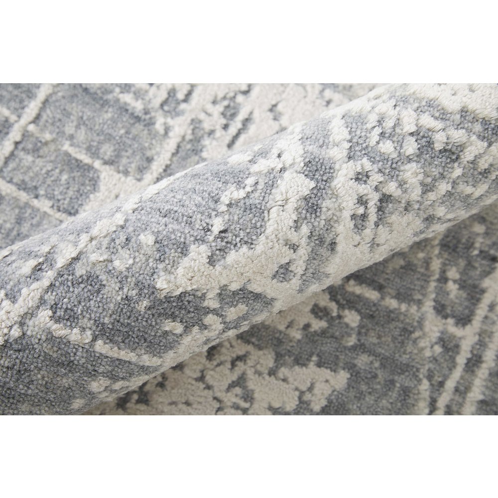 Eastfield Modern Abstract, Gray, 10' x 14' Area Rug. Picture 5