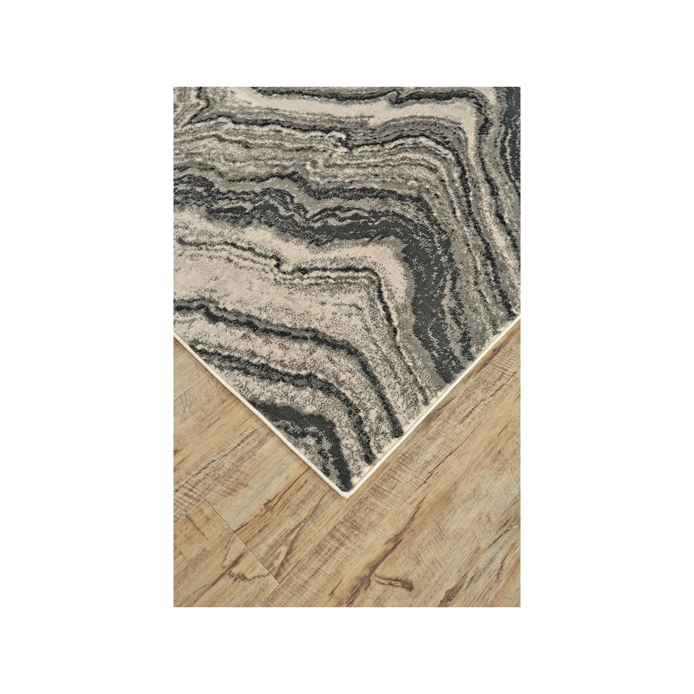 Katari Geode Print Rug, Gray/Silver, 6ft - 7in x 9ft - 6in Area Rug, 6613381FBIRSTEF05. Picture 3