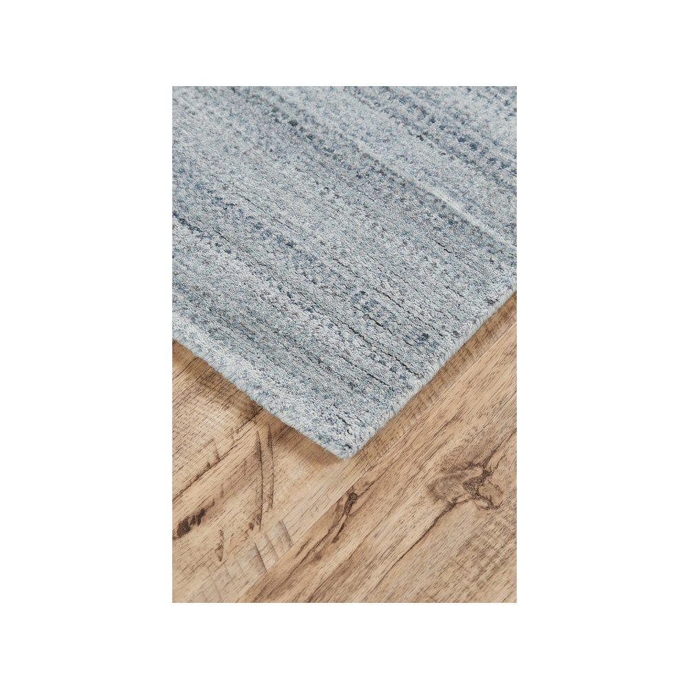 Milan Ombre Striped Rug, Misty Blue/Gray, 5ft x 8ft Area Rug, 7346488FGRYHAZE10. Picture 3