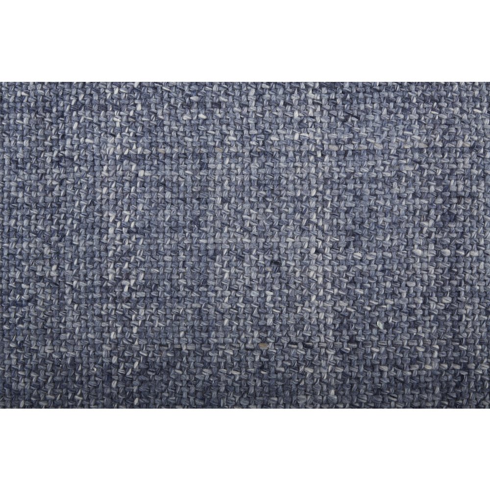 Naples Space Dyed In/Outdoor Flatweave, Navy/Denim Blue, 9ft x 12ft Area Rug, NAP0751FNVY000G00. Picture 5
