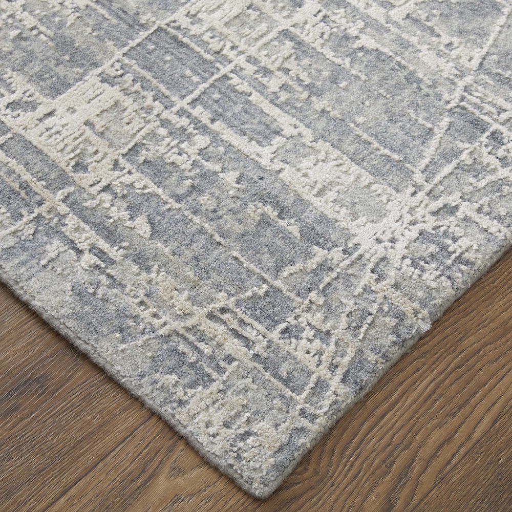 Eastfield Modern Abstract, Gray, 10' x 14' Area Rug. Picture 3