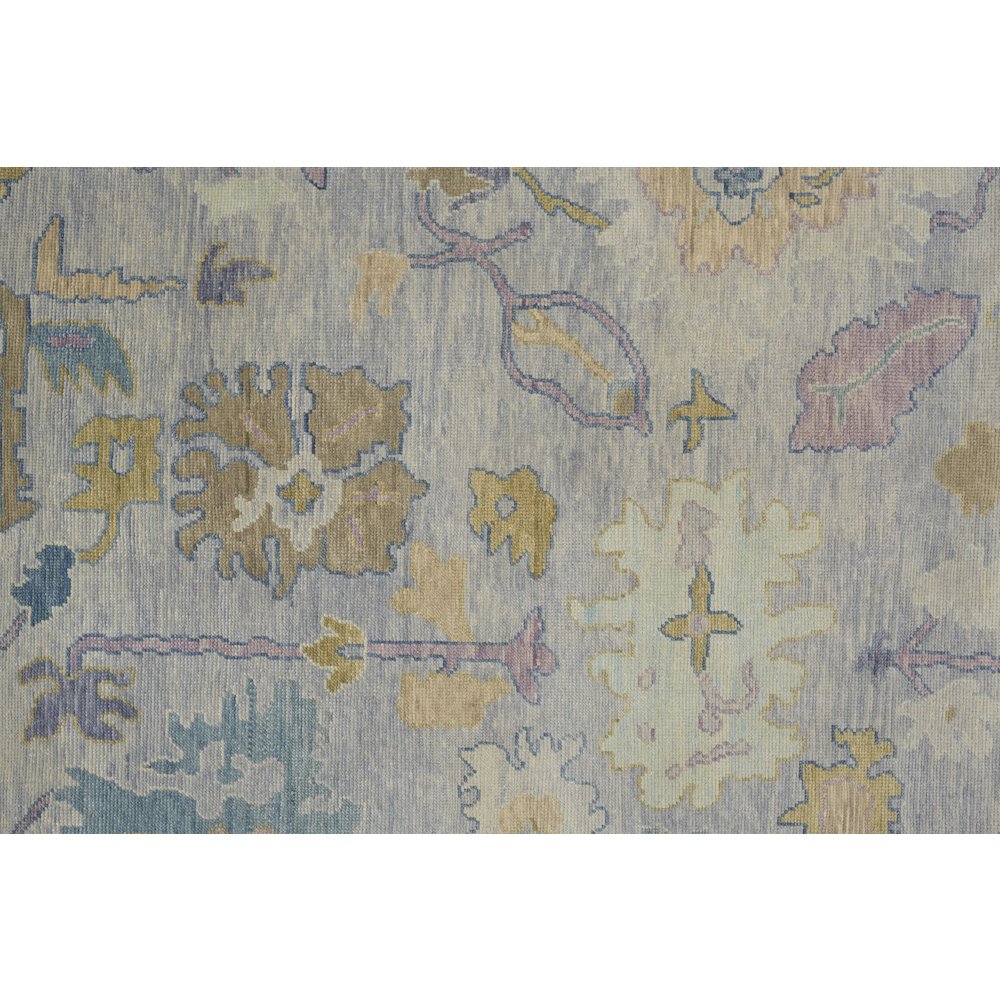 Karina Traditional Persian, Gray/Purple/Gold, 5'-6" x 8'-6" Area Rug. Picture 5