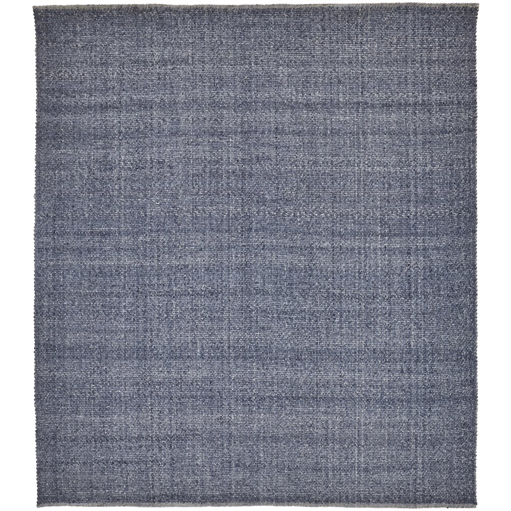 Naples Space Dyed In/Outdoor Flatweave, Navy/Denim Blue, 9ft x 12ft Area Rug, NAP0751FNVY000G00. Picture 1
