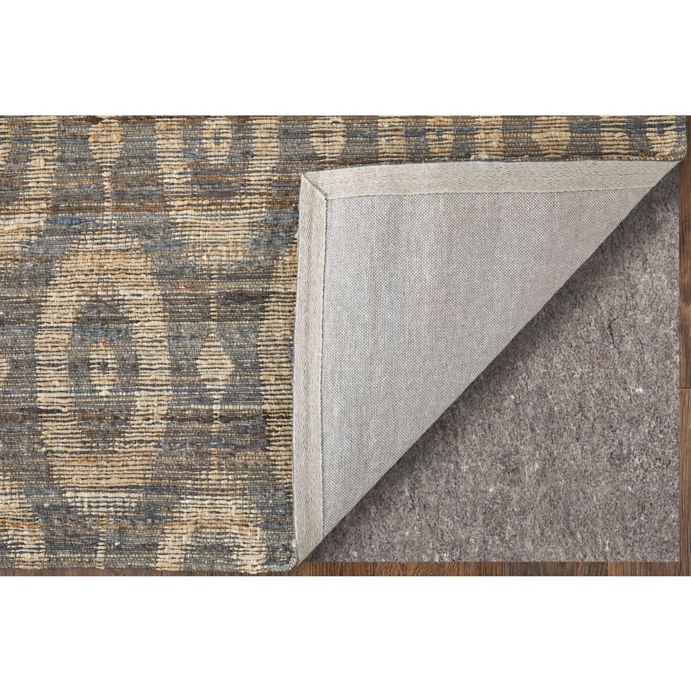 Lilliana Transitional Geometric, Gray/Tan, 5' x 8' Area Rug. Picture 3