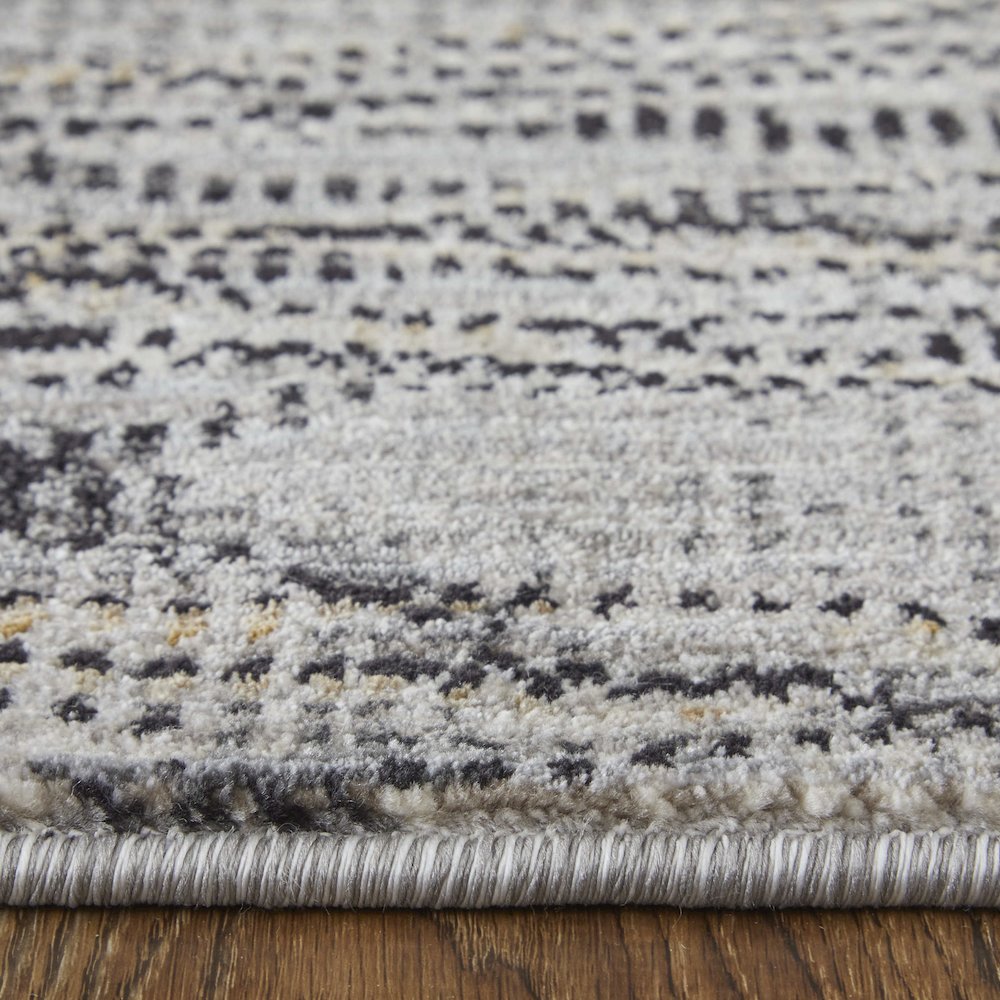 Sonora Modern Abstract, Gray/Ivory/Tan, 7'-10" x 10'-3" Area Rug. Picture 7