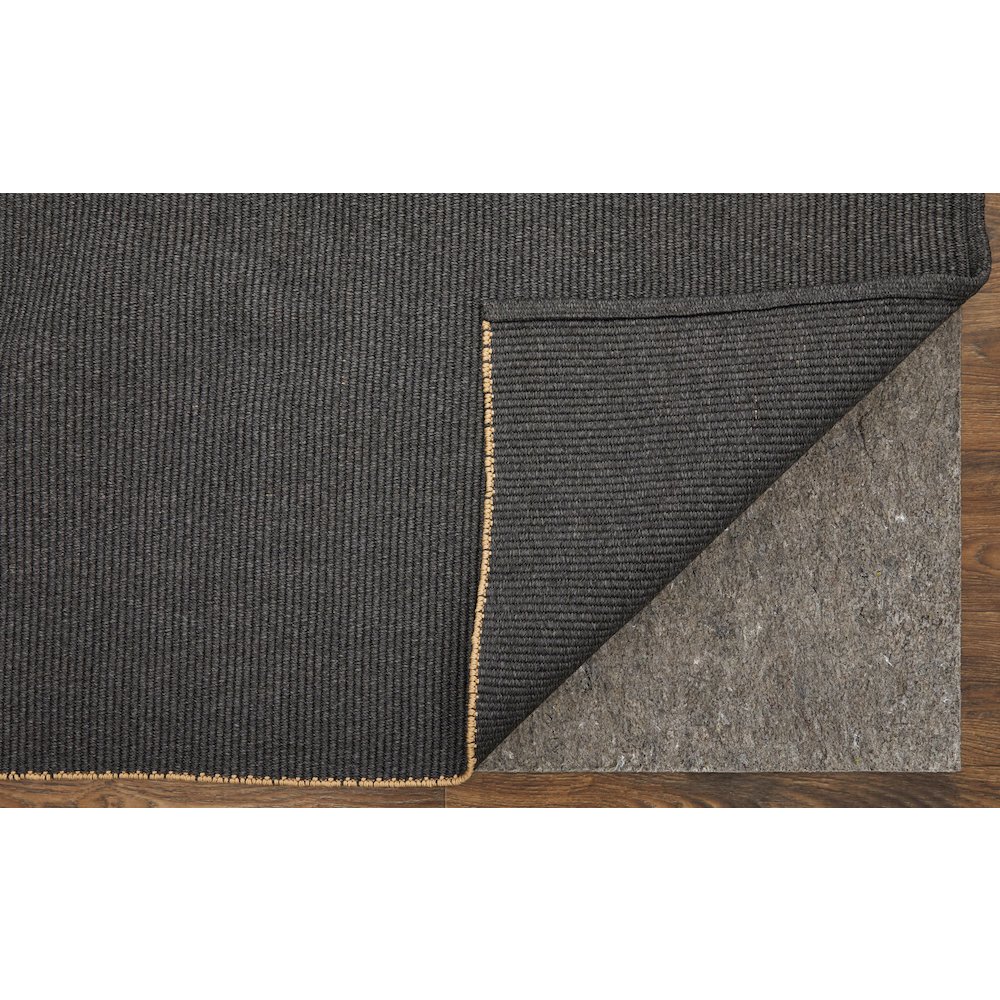 Theo Modern Solid, Gray/Tan, 5' x 8' Area Rug. Picture 4