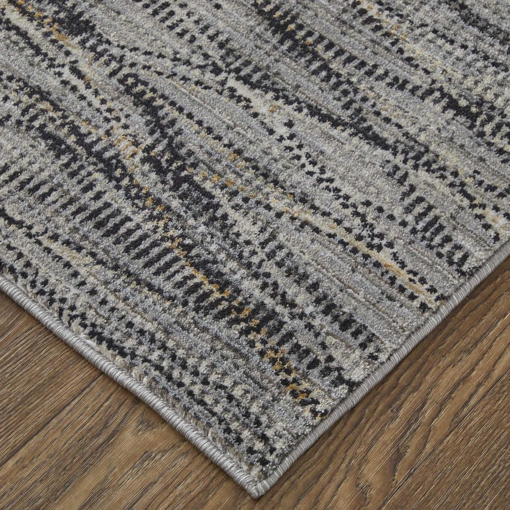 Sonora Modern Abstract, Gray/Ivory/Tan, 7'-10" x 10'-3" Area Rug. Picture 2