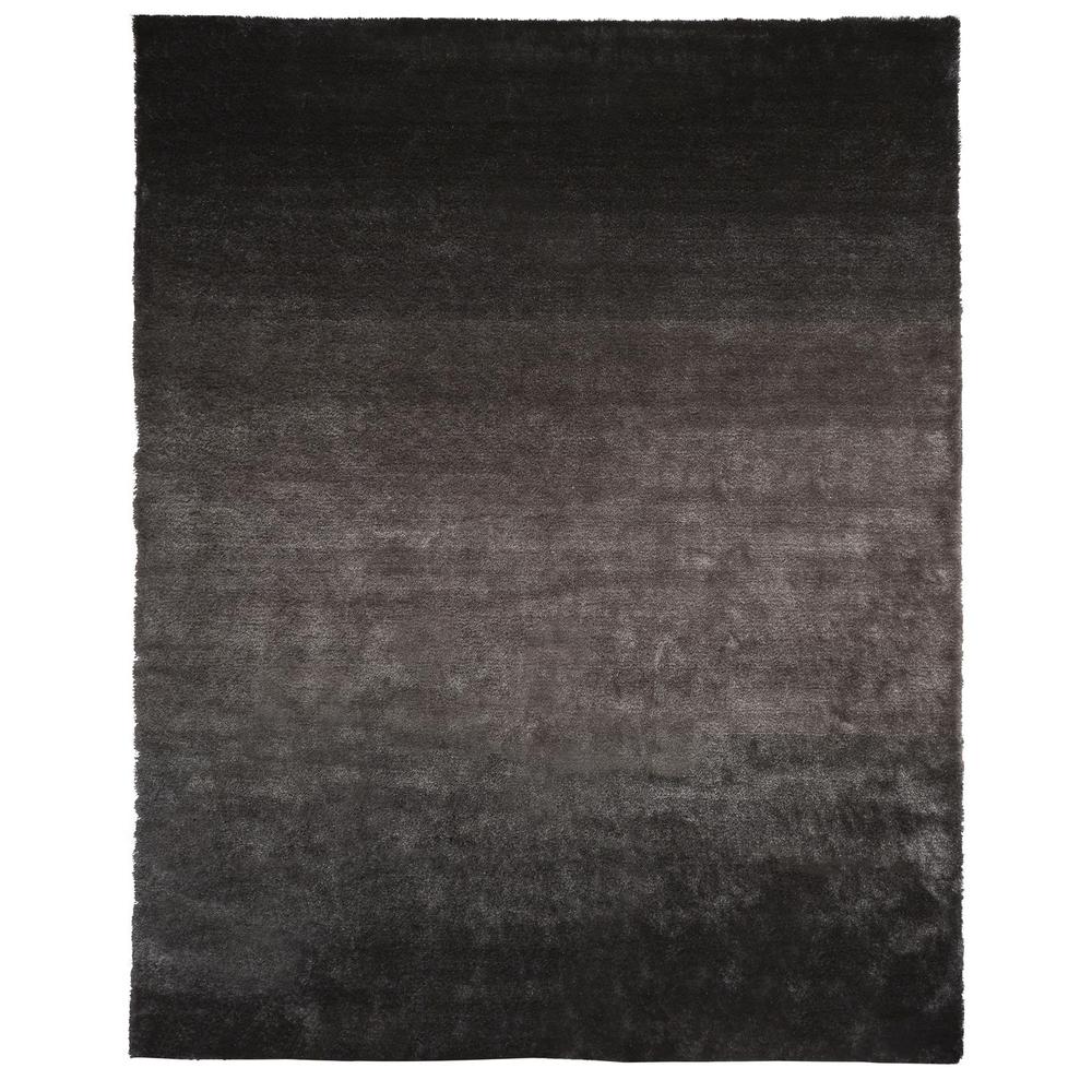 Indochine Plush Shag, Metallic Sheen, Gray/Silver Mink, 7ft-6in x 9ft-6in Area Rug, 4944550FGRY000F50. Picture 2