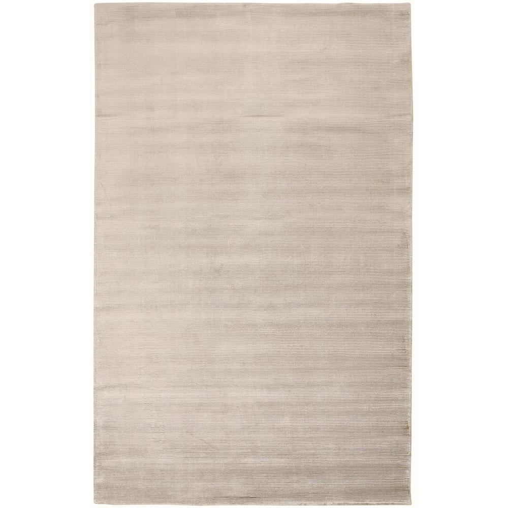 Batisse Plush Viscose Hand Loomed Rug, Oyster Gray, 8ft x 11ft Area Rug, 6698717FTPE000G99. Picture 2