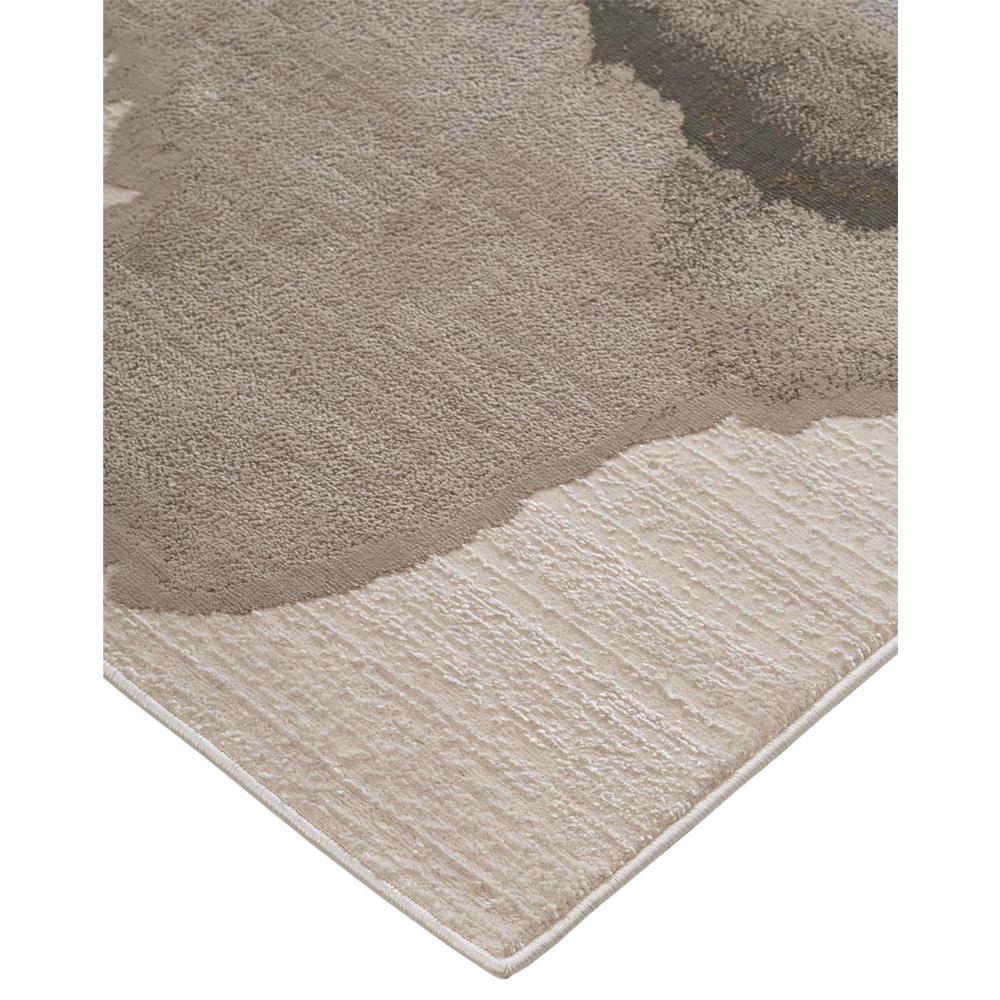 Waldor Absrtract Marble Print Rug, Goldenrod/Ivory, 5ft x 8ft Area Rug, 7353602FIVY000E10. Picture 3