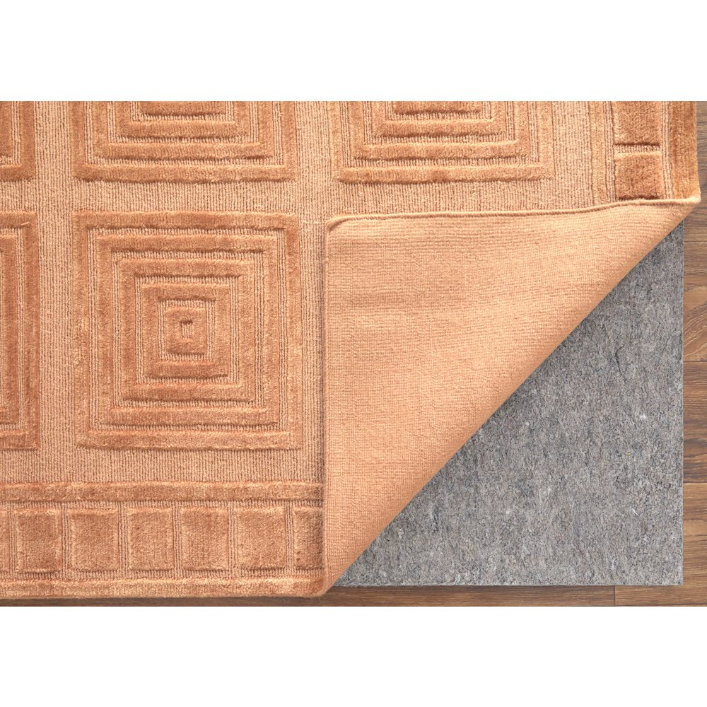 Channels Modern Geometric, Tan/Gold, 5'-6" x 8'-6" Area Rug. Picture 4