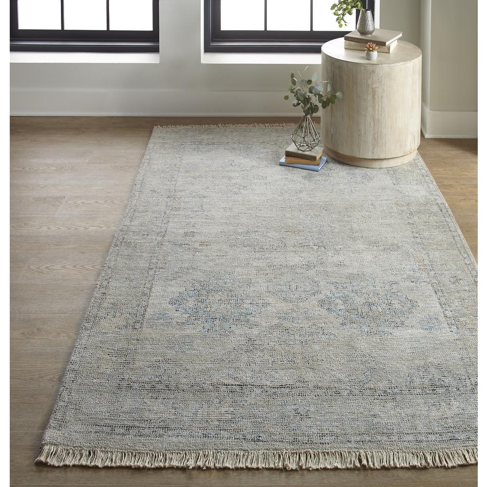 Caldwell Vintage Space Dyed Wool Rug, Natural Tan/Gray, 5ft x 7ft - 6in Area Rug, 8798801FSTN000E70. Picture 1