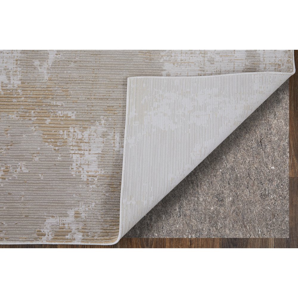 Sonora Modern Abstract, Gray/Ivory/Brown, 5' x 7'-6" Area Rug. Picture 3