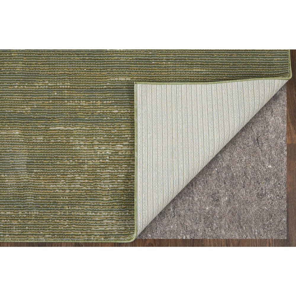 Deja Modern Solid, Green/Tan, 7'-10" x 10'-3" Area Rug. Picture 3