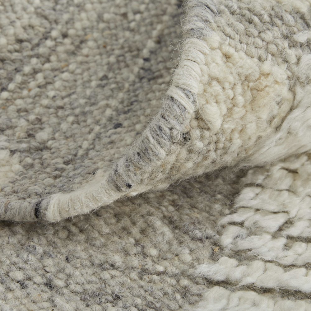 Ashby Transitional Geometric, Gray/Ivory, 5'-6" x 8'-6" Area Rug. Picture 7