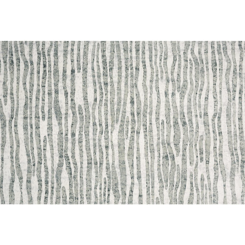 Atwell Transitional Abstract, Gray/Green/Ivory, 2'-8" x 10' Runner. Picture 5