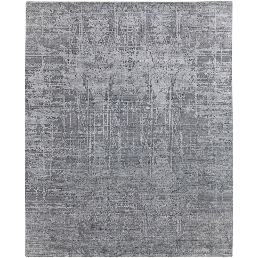 Eastfield Modern Abstract, Gray, 2' x 3' Accent Rug. Picture 1
