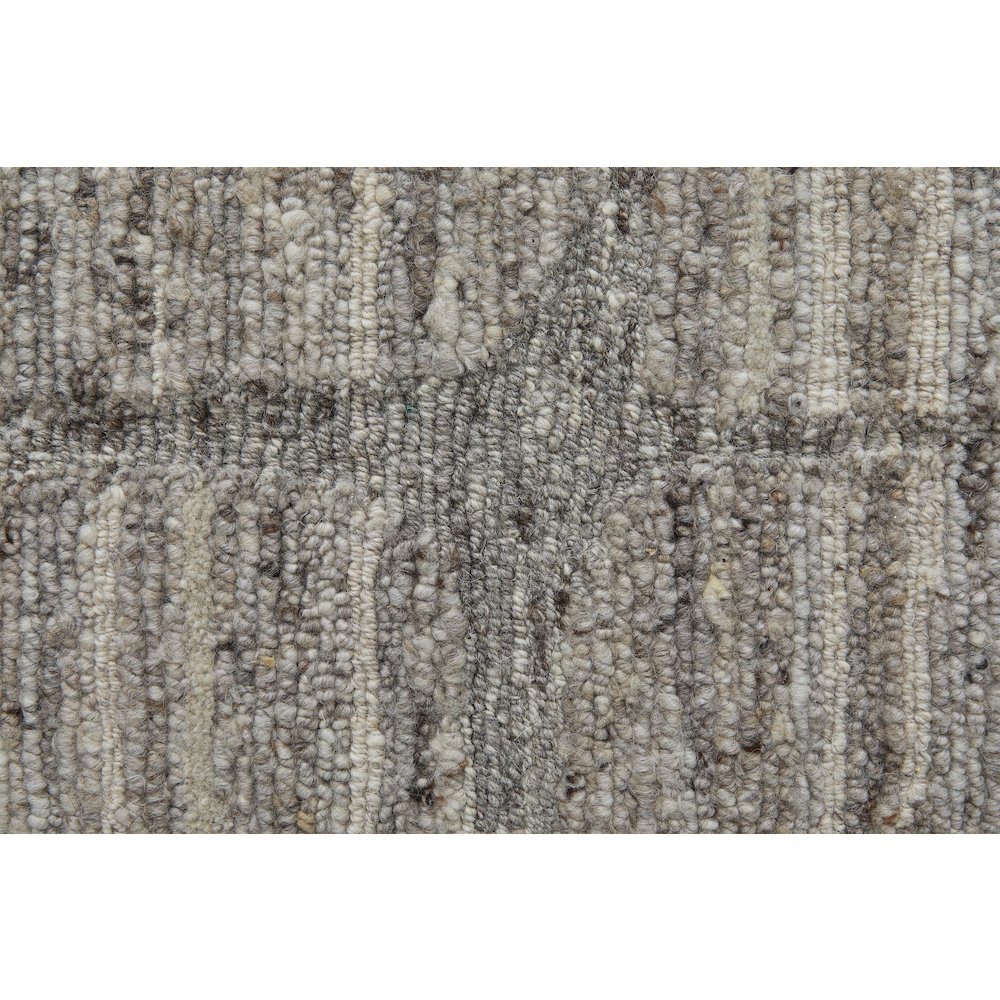 Navaro Modern Abstract, Gray/Ivory/Taupe, 8'-6" x 11'-6" Area Rug. Picture 6