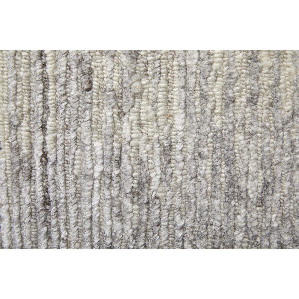 Brighton Modern Abstract, Ivory/Taupe/Silver, 2' x 3' Accent Rug. Picture 7