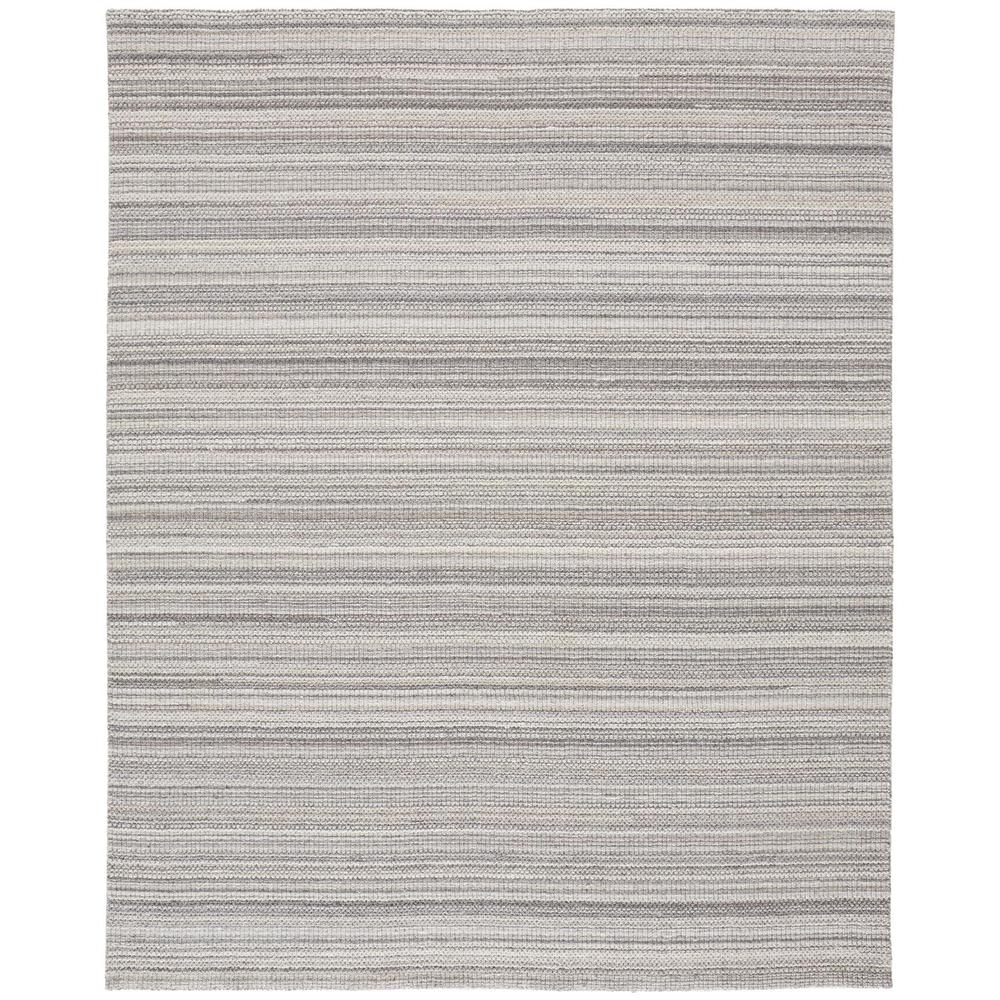 Keaton Handmade Wool Rug, Neutral Stripe, Tan/Ivory, 5ft x 8ft Area Rug, KTN8018FBRNGRYE10. Picture 2