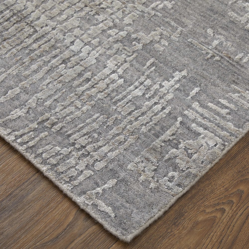 Eastfield Modern Abstract, Gray, 2' x 3' Accent Rug. Picture 3