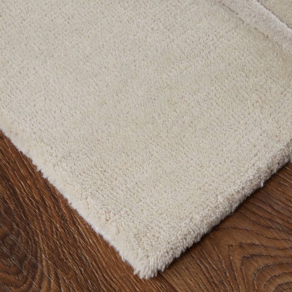 Anya Transitional Abstract, Ivory/Brown/Taupe, 2' x 3' Accent Rug. Picture 3