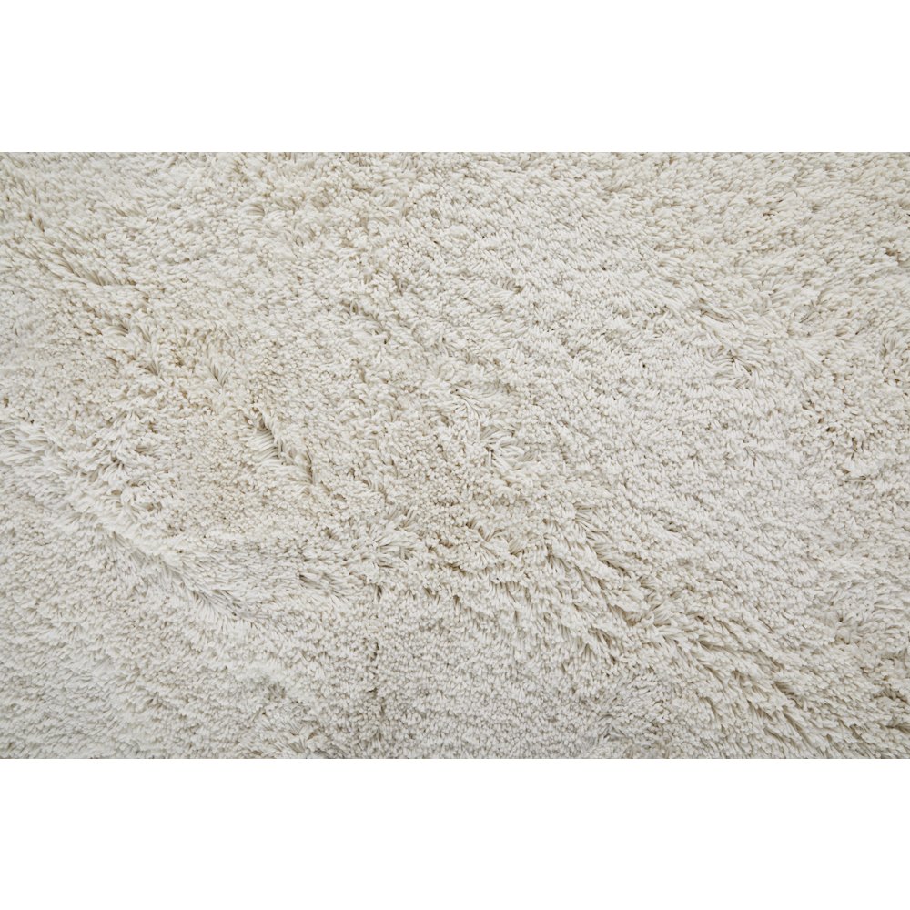 Stoneleigh Stonewashed Mélange Shag Rug, Bright Ivory, 9ft x 12ft Area Rug, 3998830FIVY000G00. Picture 6